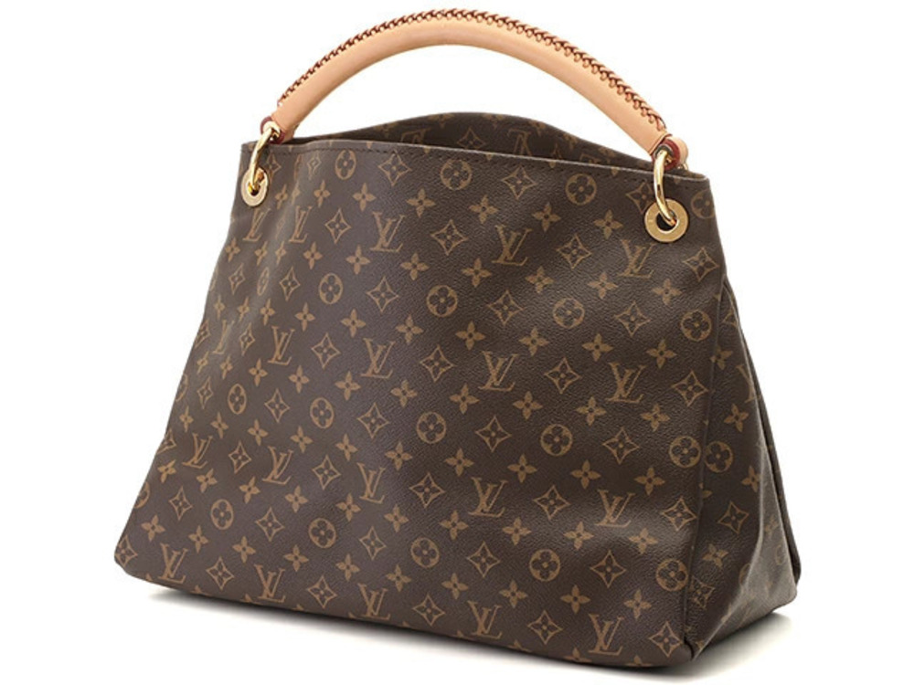 Louis Vuitton Monogram Artsy Bag Shoulder Hobo Brown